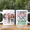 Coworkers Are Like Christmas Lights, Personalized Coworkers Christmas Mug, Christmas Gift Coworkers Are Like Christmas Lights, Personalized Coworkers Christmas Mug, Christmas Gift