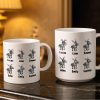 Coworkers To Friends With Potty Mouth & Conversations - Personalized Custom Coffee Mug - COL125_MG Coworkers To Friends With Potty Mouth & Conversations - Personalized Custom Coffee Mug - COL125_MG