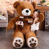 Cozy 4-Color Teddy Bear with Scarf Cozy 4-Color Teddy Bear with Scarf