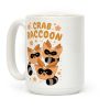 Crab Raccoon Coffee Mug