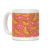 Crab Rangoons Pattern Red Coffee Mug Crab Rangoons Pattern Red Coffee Mug