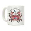 Crabby But Will Cuddle Cancer Crab Coffee Mug Crabby But Will Cuddle Cancer Crab Coffee Mug