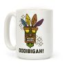 Crash Aku-Aku Mask Coffee Mug Crash Aku-Aku Mask Coffee Mug