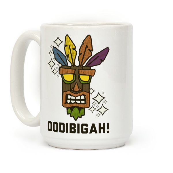 Crash Aku-Aku Mask Coffee Mug Crash Aku-Aku Mask Coffee Mug