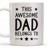 Create A Unique Family Mug With Custom Names And Cartoon Children - Personalized Custom Coffee Mug - DAD030_MG Create A Unique Family Mug With Custom Names And Cartoon Children - Personalized Custom Coffee Mug - DAD030_MG
