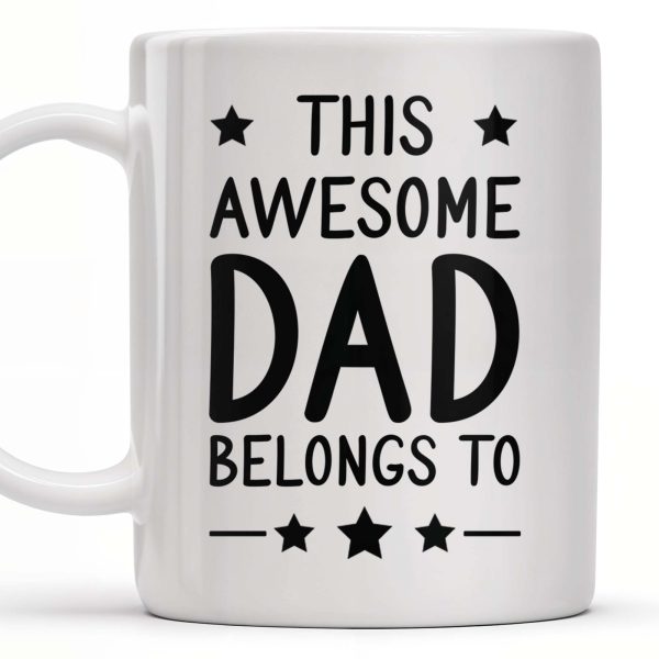 Create A Unique Family Mug With Custom Names And Cartoon Children - Personalized Custom Coffee Mug - DAD030_MG Create A Unique Family Mug With Custom Names And Cartoon Children - Personalized Custom Coffee Mug - DAD030_MG
