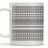 Create A Unique Pattern With Your Message, Geometric Patterns - Personalized Custom Coffee Mug - DAD214_MG Create A Unique Pattern With Your Message, Geometric Patterns - Personalized Custom Coffee Mug - DAD214_MG