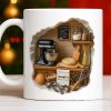 Create Your Own Cozy Baking Corner - Personalized Custom Coffee Mug - COOK026_MG Create Your Own Cozy Baking Corner - Personalized Custom Coffee Mug - COOK026_MG