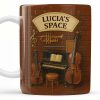 Create Your Own Musical Haven, Musical Instruments and Brick Wall - Personalized Custom Coffee Mug - FAM337_MG Create Your Own Musical Haven, Musical Instruments and Brick Wall - Personalized Custom Coffee Mug - FAM337_MG