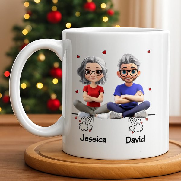 Create Your Personalized Couple Mug With Custom Characters - Personalized Custom Coffee Mug - CPL1033_MG Create Your Personalized Couple Mug With Custom Characters - Personalized Custom Coffee Mug - CPL1033_MG