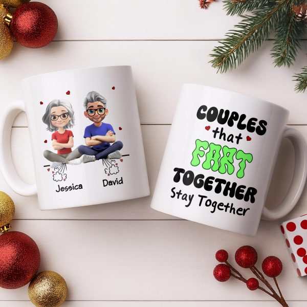 Create Your Personalized Couple Mug With Custom Characters - Personalized Custom Coffee Mug - CPL1033_MG Create Your Personalized Couple Mug With Custom Characters - Personalized Custom Coffee Mug - CPL1033_MG