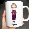 Create Your Special Message With A Personalized Character - Personalized Custom Coffee Mug - FAM303_MG