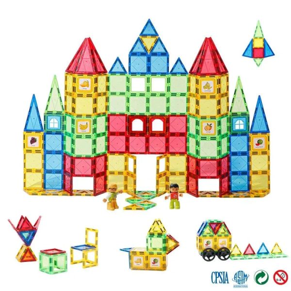 Creative Build - Magnetic Tiles Set Creative Build - Magnetic Tiles Set