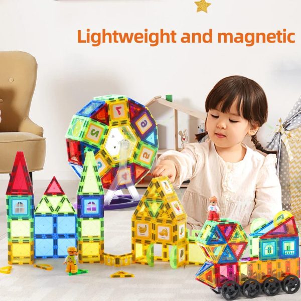 Creative Build - Magnetic Tiles Set Creative Build - Magnetic Tiles Set