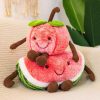 Creative Plush Fruit Toys: Watermelon, Cherry & Apple Dolls for Fun Gifts Creative Plush Fruit Toys: Watermelon, Cherry & Apple Dolls for Fun Gifts