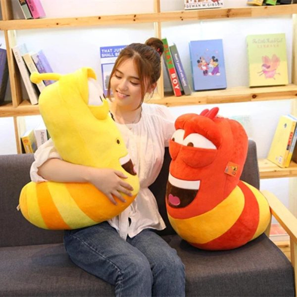 Creative soft cute stuffed larva toy Creative soft cute stuffed larva toy