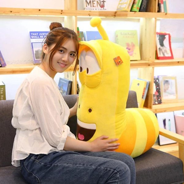 Creative soft cute stuffed larva toy Creative soft cute stuffed larva toy