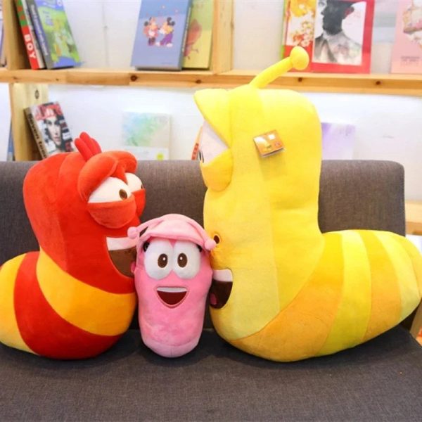 Creative soft cute stuffed larva toy Creative soft cute stuffed larva toy