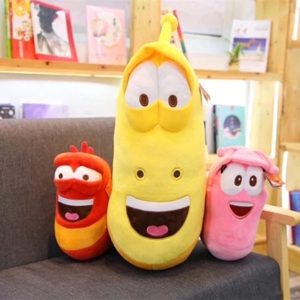Creative soft cute stuffed larva toy Creative soft cute stuffed larva toy