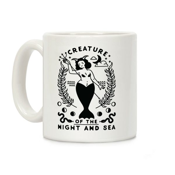 Creature of the Night and Sea Coffee Mug Creature of the Night and Sea Coffee Mug