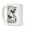 Creature Of The Night Raccoon Coffee Mug Creature Of The Night Raccoon Coffee Mug