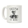 Creepin' It Real Skeleton Coffee Mug Creepin' It Real Skeleton Coffee Mug