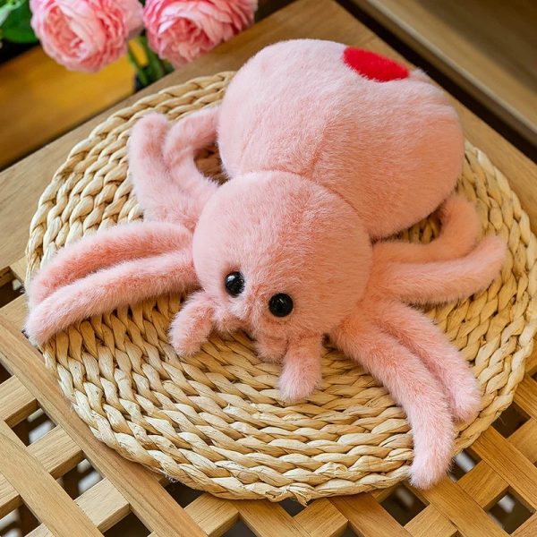 Creepy-Crawly Plush Spider Doll - Adorable Jumping Reptile Toy! Creepy-Crawly Plush Spider Doll - Adorable Jumping Reptile Toy!