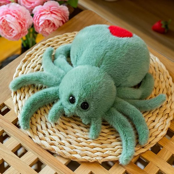 Creepy-Crawly Plush Spider Doll - Adorable Jumping Reptile Toy! Creepy-Crawly Plush Spider Doll - Adorable Jumping Reptile Toy!