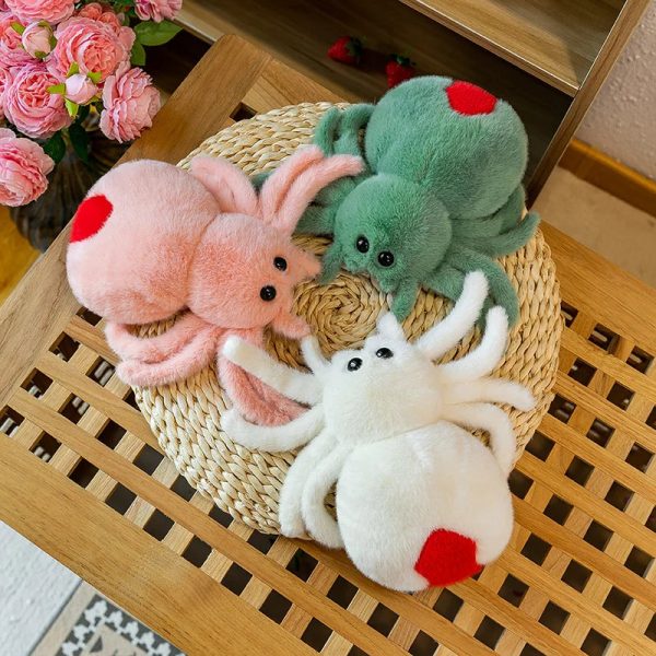 Creepy-Crawly Plush Spider Doll - Adorable Jumping Reptile Toy! Creepy-Crawly Plush Spider Doll - Adorable Jumping Reptile Toy!