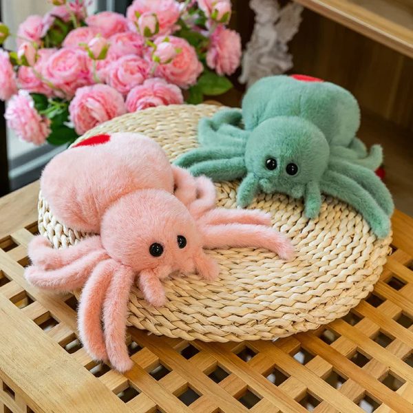 Creepy-Crawly Plush Spider Doll - Adorable Jumping Reptile Toy! Creepy-Crawly Plush Spider Doll - Adorable Jumping Reptile Toy!