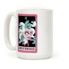 Creepy Cute Tarots: Nine Of Pentacles Coffee Mug Creepy Cute Tarots: Nine Of Pentacles Coffee Mug