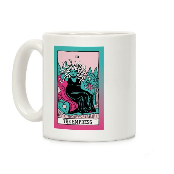 Creepy Cute Tarots: The Empress Medusa Coffee Mug Creepy Cute Tarots: The Empress Medusa Coffee Mug