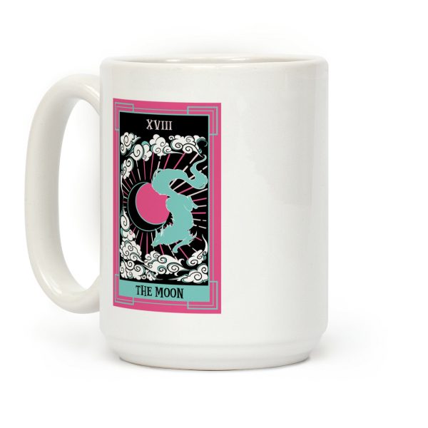 Creepy Cute Tarots: The Moon Coffee Mug Creepy Cute Tarots: The Moon Coffee Mug
