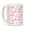 Creepy Eyes (Pink) Coffee Mug Creepy Eyes (Pink) Coffee Mug