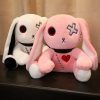 Creepy Goth Bunny Plushie Creepy Goth Bunny Plushie