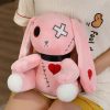 Creepy Goth Bunny Plushie Creepy Goth Bunny Plushie