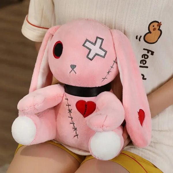 Creepy Goth Bunny Plushie Creepy Goth Bunny Plushie