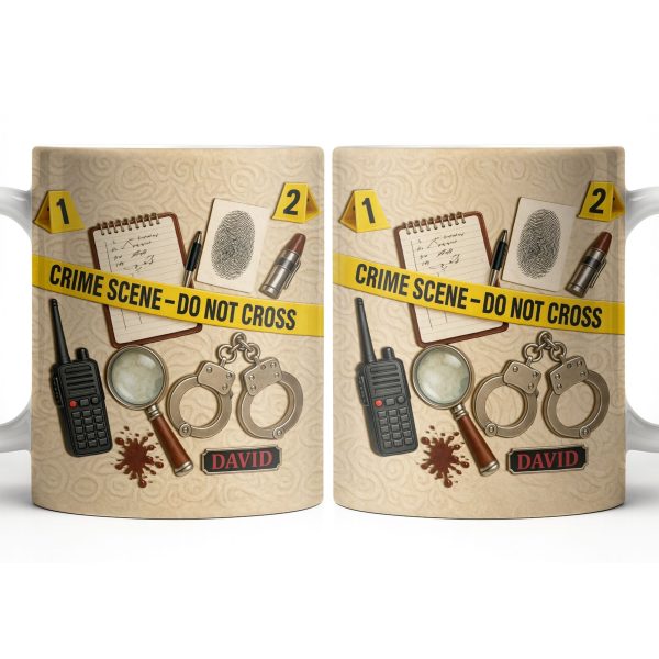 Crime Scene Do Not Cross Mystery Inspired Mug Design - Personalized Custom Coffee Mug - OFC027_MG Crime Scene Do Not Cross Mystery Inspired Mug Design - Personalized Custom Coffee Mug - OFC027_MG
