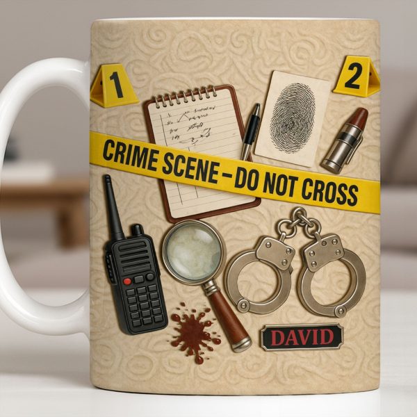 Crime Scene Do Not Cross Mystery Inspired Mug Design - Personalized Custom Coffee Mug - OFC027_MG Crime Scene Do Not Cross Mystery Inspired Mug Design - Personalized Custom Coffee Mug - OFC027_MG