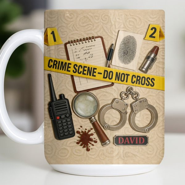 Crime Scene Do Not Cross Mystery Inspired Mug Design - Personalized Custom Coffee Mug - OFC027_MG Crime Scene Do Not Cross Mystery Inspired Mug Design - Personalized Custom Coffee Mug - OFC027_MG