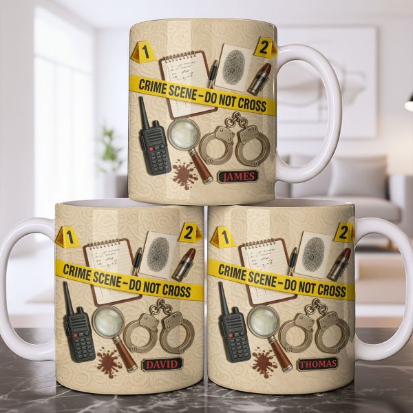 Crime Scene Do Not Cross Mystery Inspired Mug Design - Personalized Custom Coffee Mug - OFC027_MG Crime Scene Do Not Cross Mystery Inspired Mug Design - Personalized Custom Coffee Mug - OFC027_MG