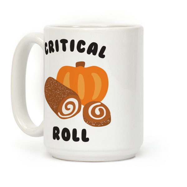 Critical Pumpkin Roll Coffee Mug Critical Pumpkin Roll Coffee Mug