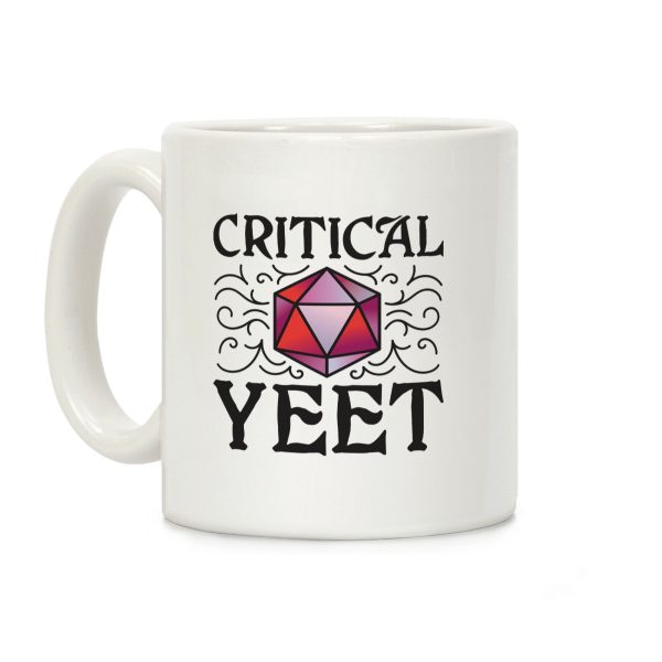 Critical Yeet Coffee Mug Critical Yeet Coffee Mug
