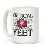 Critical Yeet Coffee Mug Critical Yeet Coffee Mug