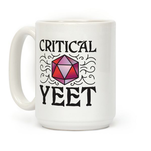 Critical Yeet Coffee Mug Critical Yeet Coffee Mug