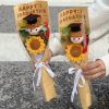 Crochet Sunflower Bouquet Handmade Eternal Flowers for Gifts and Decoration Crochet Sunflower Bouquet Handmade Eternal Flowers for Gifts and Decoration