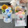 Crochet Sunflower Bouquet Handmade Eternal Flowers for Gifts and Decoration Crochet Sunflower Bouquet Handmade Eternal Flowers for Gifts and Decoration