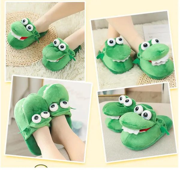 Crocodile Cotton Slippers Crocodile Cotton Slippers