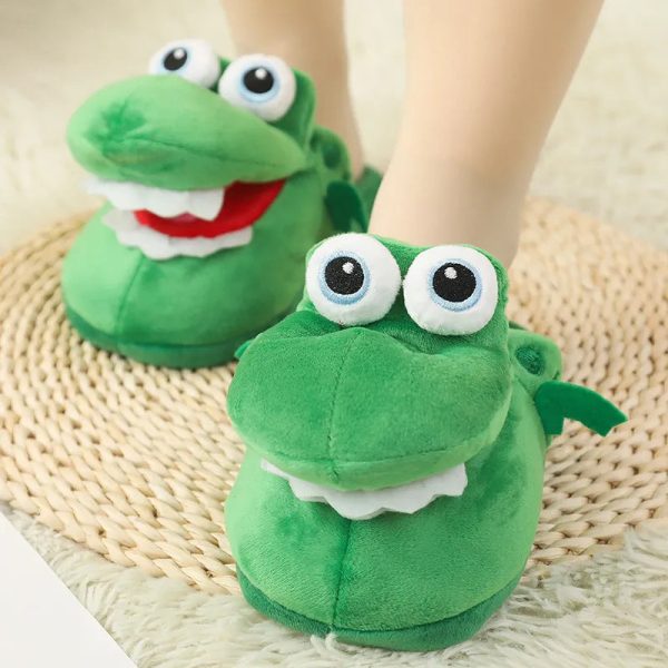 Crocodile Cotton Slippers Crocodile Cotton Slippers