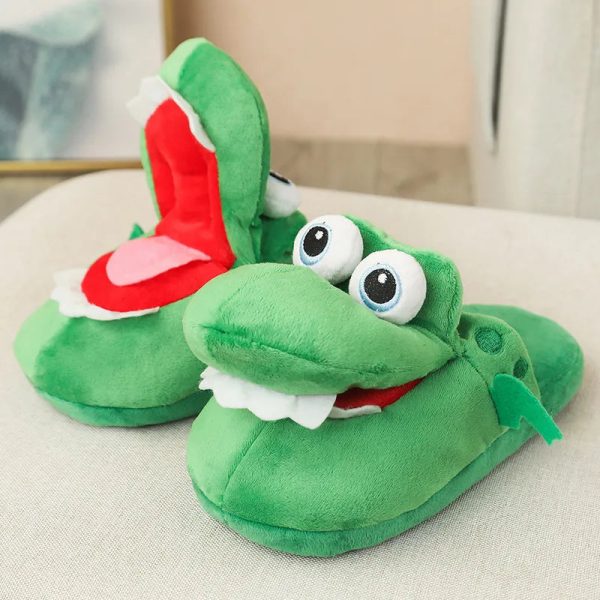 Crocodile Cotton Slippers Crocodile Cotton Slippers